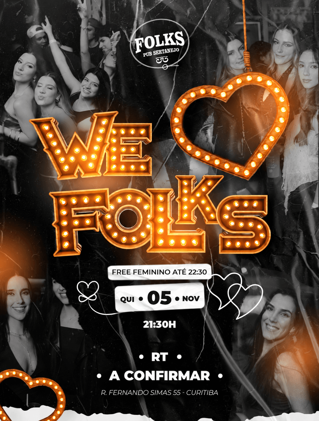 Flyer: We Love Folks