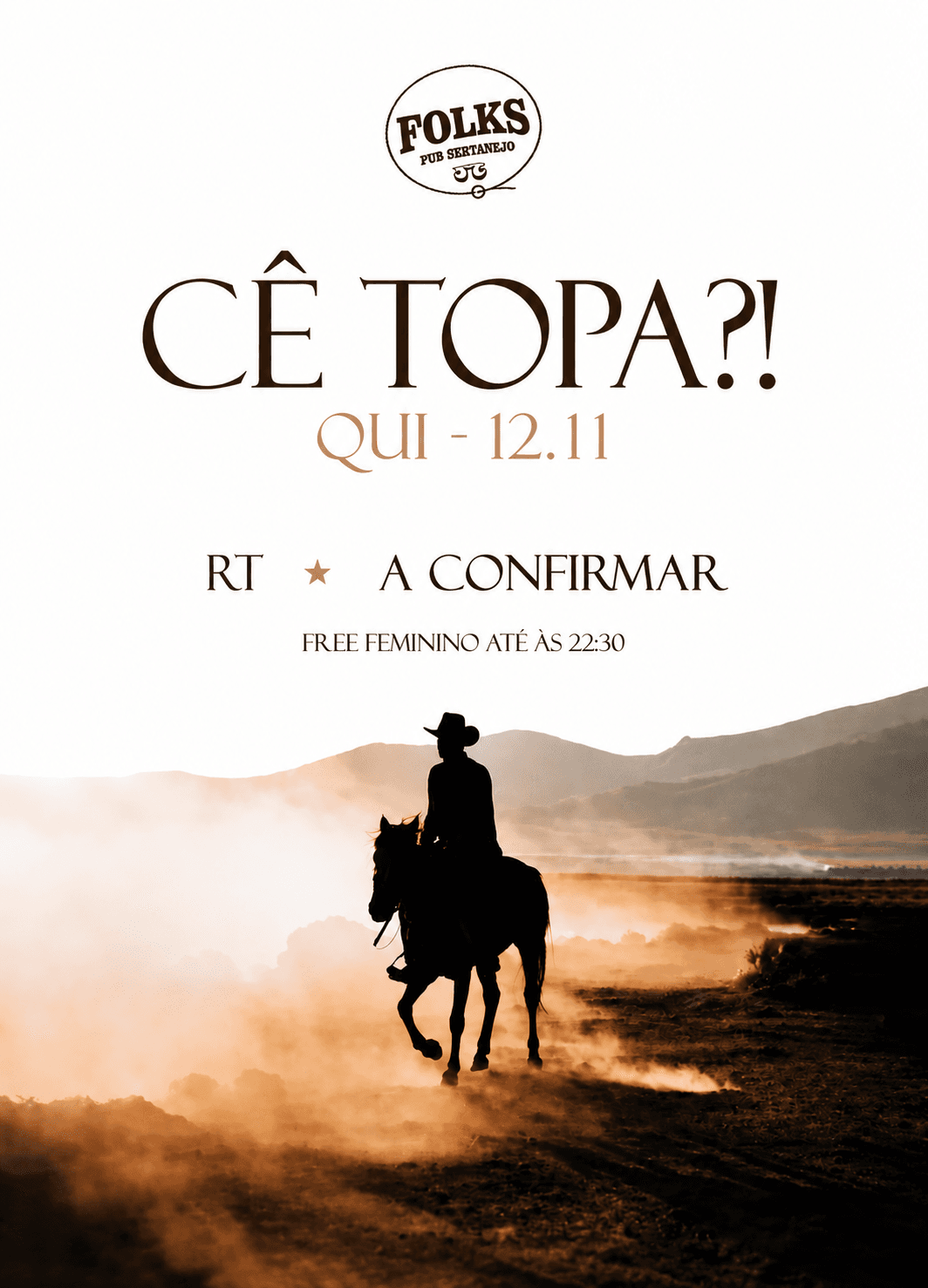 Flyer: Cê Topa?!